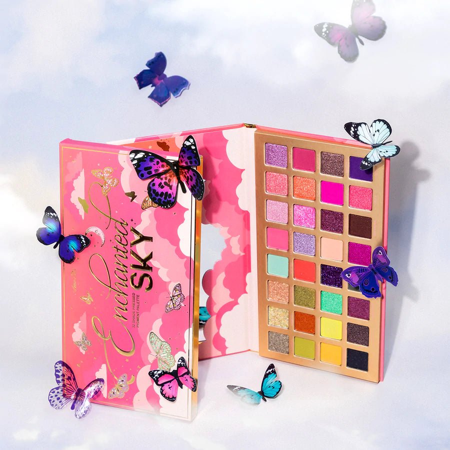 AM - ESESD Enchanted Sky 32 Colors Pressed Pigment Palette : 6 PC - CosmeticholicAmor USAMESESDEyesAM - ESESD Enchanted Sky 32 Colors Pressed Pigment Palette : 6 PC