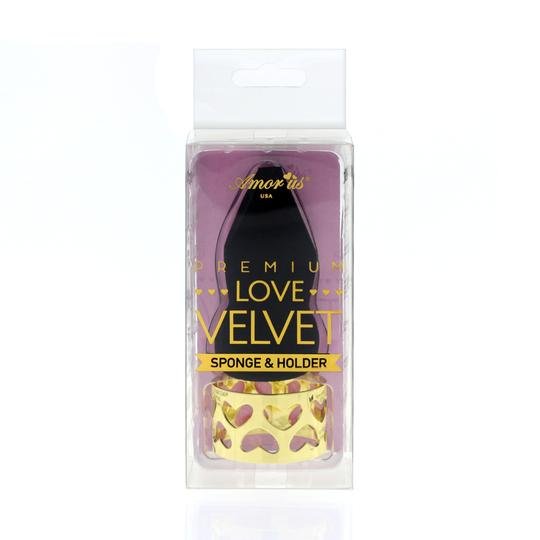 AM - MSBK2 Love Velvet Premium Sponge & Holder : 1 DZ - CosmeticholicAmor USAMMSBK2Tools & BrushesAmor Us Love Velvet Sponge & Holder Wholesale Cosmetics - Cosmeticholic