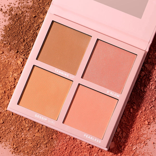 BB - BBBQ2 Blush Quad - Medium (6 PC) - CosmeticholicBe BellaBBBBBQ2FaceBB - BBBQ2 Blush Quad - Medium (6 PC)