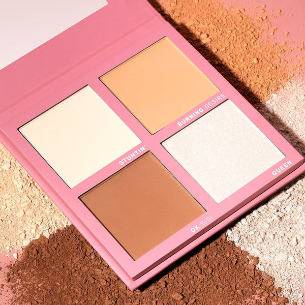 BB - BBSQ1 Snatch & Sculpt Color Quad 'Light' : 6 PC - CosmeticholicBe BellaBBSQ1FaceBB - BBSQ1 Snatch & Sculpt Color Quad 'Light' : 6 PC