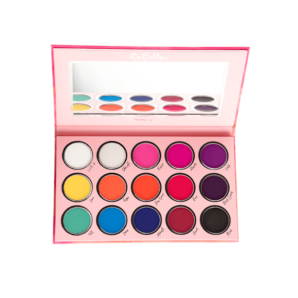 BB - BE15C : Dreaming in Color - 15 Color Eyeshadow Palette 6 PC - CosmeticholicBe BellaBBBE15CEyesBB - BE15C : Dreaming in Color - 15 Color Eyeshadow Palette 6 PC
