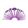 BC - B24NP : The Neon Purple 24 Piece Brush Set 3 PC - CosmeticholicCosmeticholicBC24NP3 PCBC - B24NP : The Neon Purple 24 Piece Brush Set 3 PC
