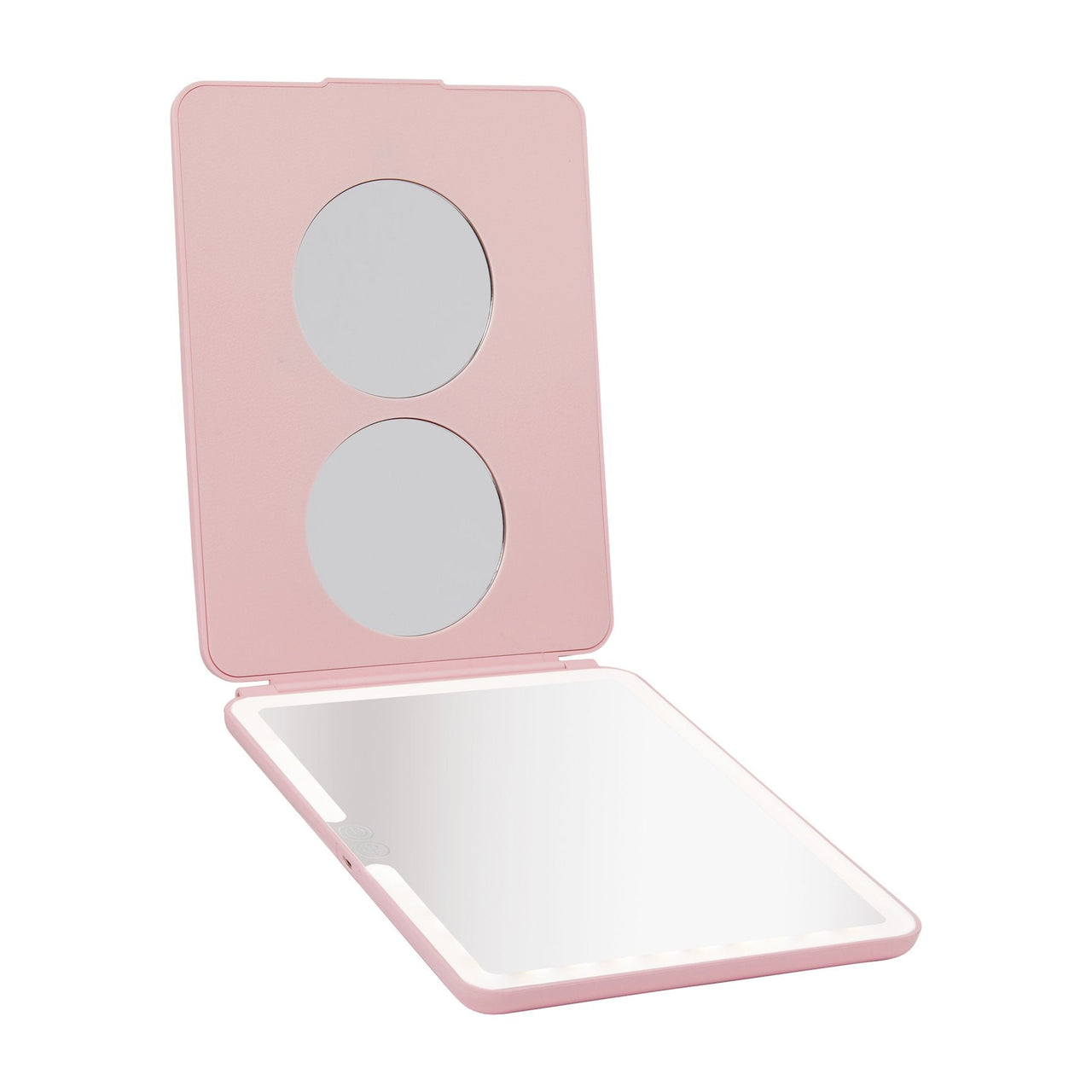BC - DC103 On The Go LED Rechargeable Vanity Mirror : 1 PC - CosmeticholicBeauty CreationsDC103PTools & BrushesPinkBC - DC103 On The Go LED Rechargeable Vanity Mirror : 1 PC