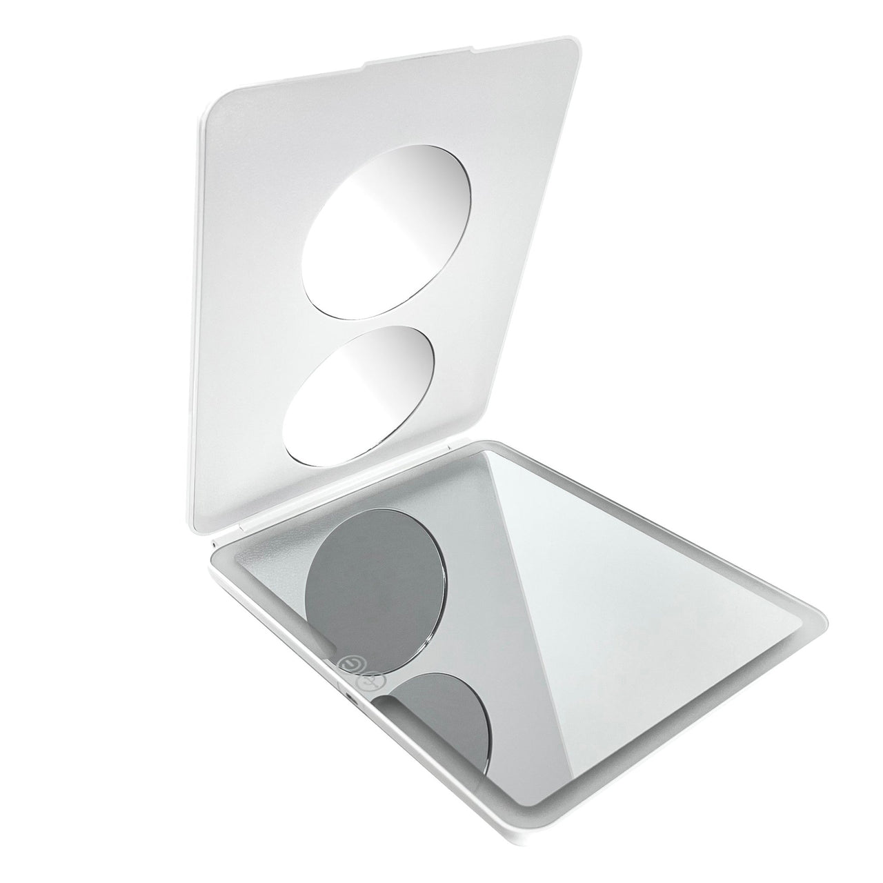 BC - DC103 On The Go LED Rechargeable Vanity Mirror : 1 PC - CosmeticholicBeauty CreationsDC103WTools & BrushesWhiteBC - DC103 On The Go LED Rechargeable Vanity Mirror : 1 PC
