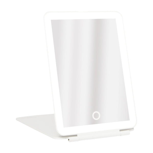 BC - DC103MINI On The Go Mini LED Rechargeable Vanity Mirror : 1 PC - CosmeticholicBeauty CreationsDC103MINIWTools & BrushesWhiteBC - DC103MINI On The Go Mini LED Rechargeable Vanity Mirror : 1 PC