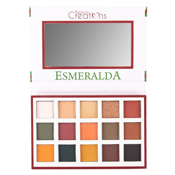 BC - E15C : Esmeralda Palette I - 1 DZ - CosmeticholicBeauty CreationsE15CEyesE15C Beauty Creations Esmeralda 1 Palette Wholesale - Cosmeticholic