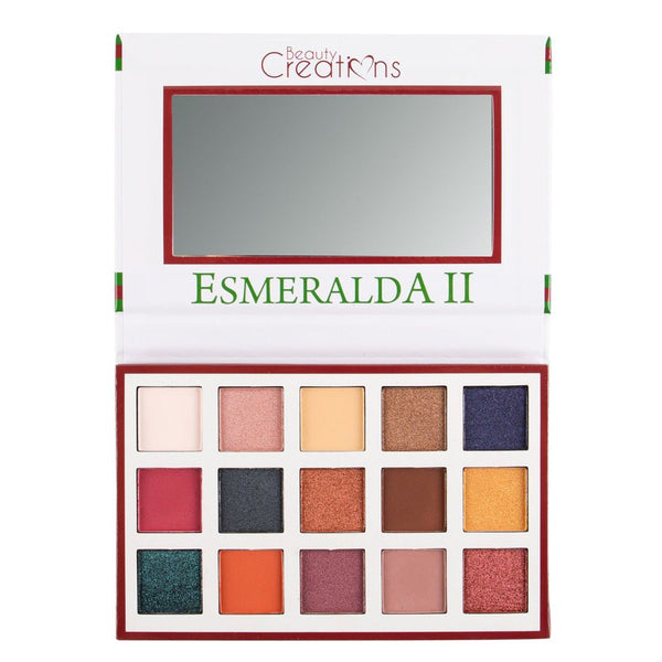 BC - E15D : Esmeralda Palette II - 1 DZ - CosmeticholicBeauty CreationsE15DEyesE15C Beauty Creations Esmeralda 2 Palette Wholesale - Cosmeticholic