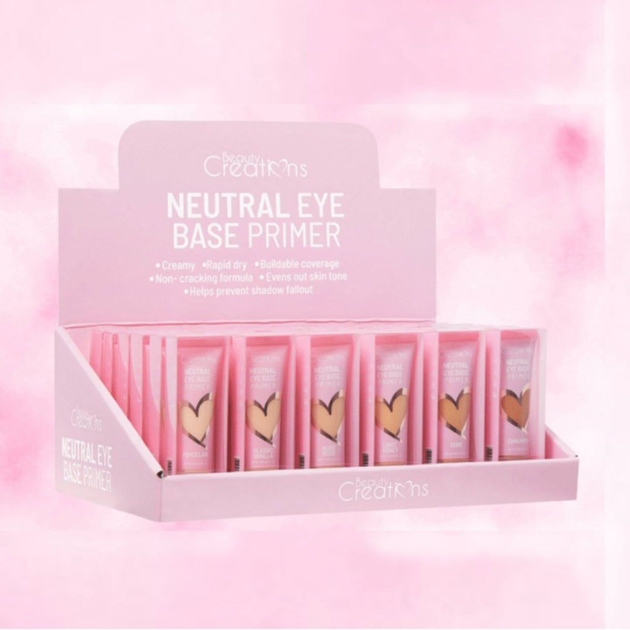 BC - EBND Neutral Eye Base Primer Display : 3 DZ - CosmeticholicBeauty CreationsBCEBNDEyesBC - EBND Neutral Eye Base Primer Display : 3 DZ