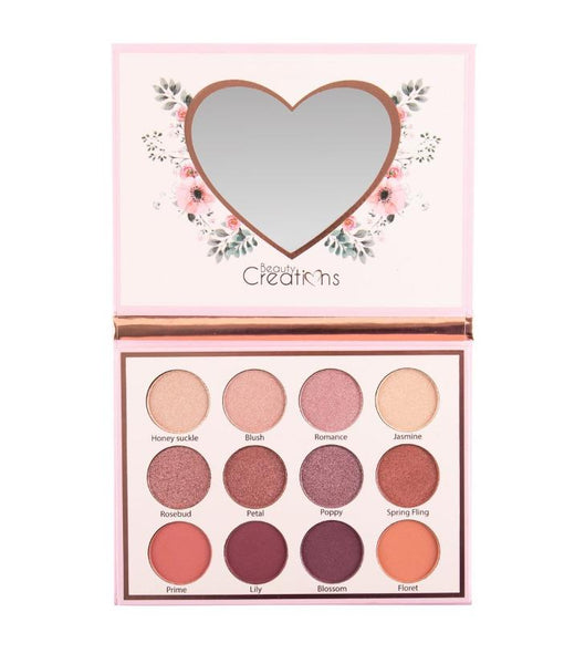 BC - EP12 : Floral Bloom "Eye Bloom" Palette 1 DZ - CosmeticholicBeauty CreationsBCEP12EyesEP12 : Beauty Creations Floral Bloom Eye Bloom Palette Wholesale - Cosmeticholic