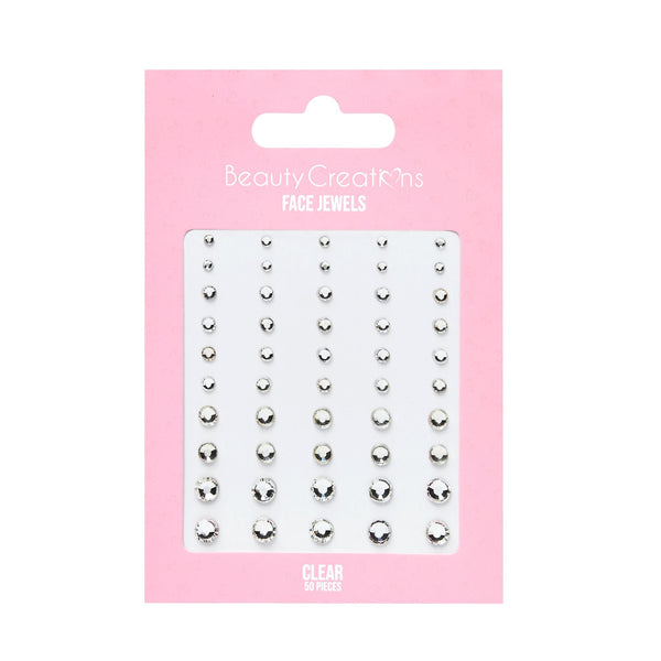 BC - FJ01 Face Jewels 'Clear' : 1 DZ - CosmeticholicBeauty CreationsBCFJ01JewelryBC - FJ01 Face Jewels 'Clear' : 1 DZ