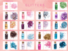 BC - GBC18BOXII : 18 Piece Glitter Box Vol.2 1 SET - CosmeticholicBeauty CreationsBCGBC182EyesBeauty Creations 18 Colors Glitter Collection Volume 2 Cosmetic Wholesale - Cosmeticholic