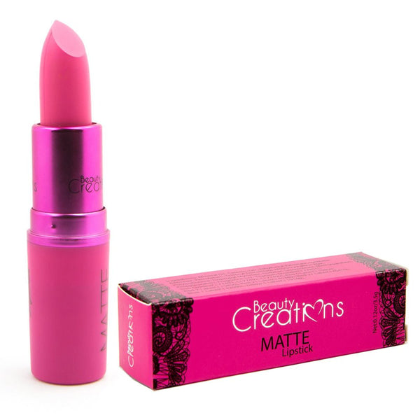 BC - Matte Lipstick - 20 Shades 6 PC - CosmeticholicBeauty CreationsLipsLS01 Pinky PromiseBeauty Creations Matte Lipstick Wholesale - Cosmeticholic