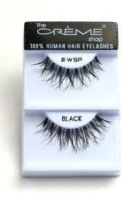 Human Hair Eyelashes #WSP-1DZ Pack
