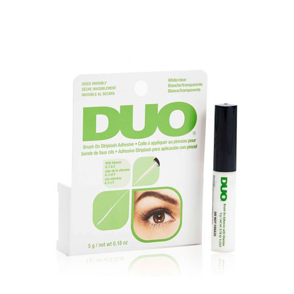 DUO-56812 : Brush On Striplash Adhesive White/Clear 6 PC