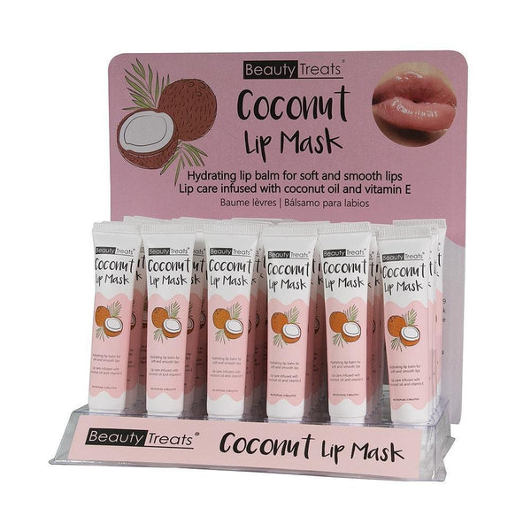 BT - 509 : Coconut Lip Mask 2 DZ. - CosmeticholicBeauty TreatsBT509LipsBeauty Treats 509 Coconut Lip Mask Wholesale - Cosmeticholic