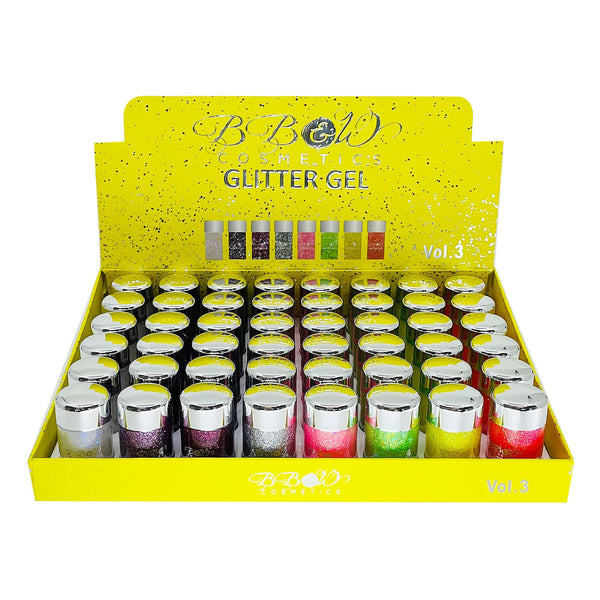 BW - YL200253 Glitter Gel Volume 3 - CosmeticholicBB&W CosmeticsBWYL20025-3Eyes4DZBW - YL200253 Glitter Gel Volume 3