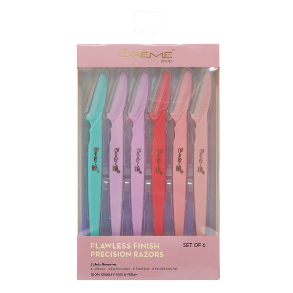 CR - FFPR5890 Flawless Finish Precison Razors : 1 SET (6 Razors) - CosmeticholicThe Creme ShopCRFFPR5890Tools & BrushesCreme FFPR5890 Flawless Finish Precison Razors Cosmetic Wholesale - Cosmeticholic