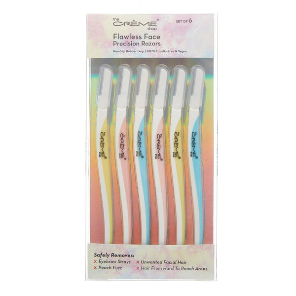 CR - FFR5310 Flawless Face Precision Razors : 1 SET (6 Razors) - CosmeticholicThe Creme ShopCRFFR5310Tools & BrushesCreme FFR5310 Flawless Face Precision Razors Cosmetic Wholesale - Cosmeticholic