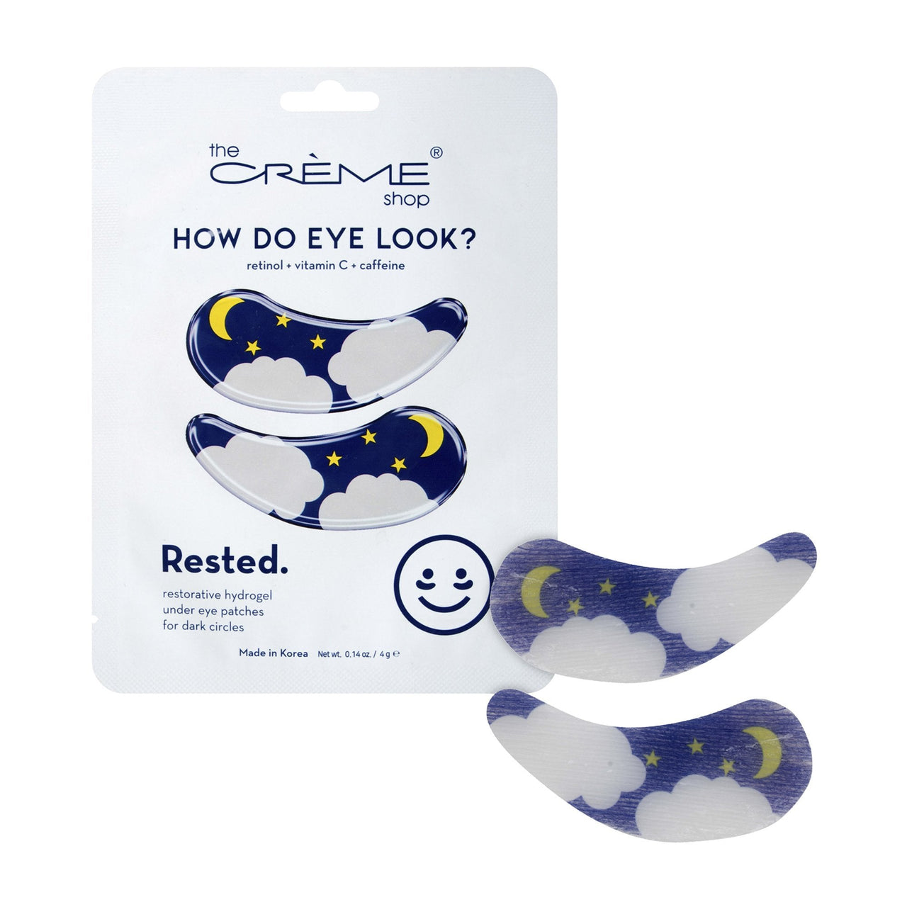 CR - HDE4787 - 1 : How Do Eye Look? Eye Patch - Rested 6 PC - CosmeticholicThe Creme ShopCRHDE4787-1skincare & BodyCR - HDE4787 - 1 : How Do Eye Look? Eye Patch - Rested 6 PC