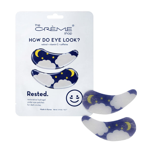 CR - HDE4787 - 1 : How Do Eye Look? Eye Patch - Rested 6 PC - CosmeticholicThe Creme ShopCRHDE4787-1skincare & BodyCR - HDE4787 - 1 : How Do Eye Look? Eye Patch - Rested 6 PC
