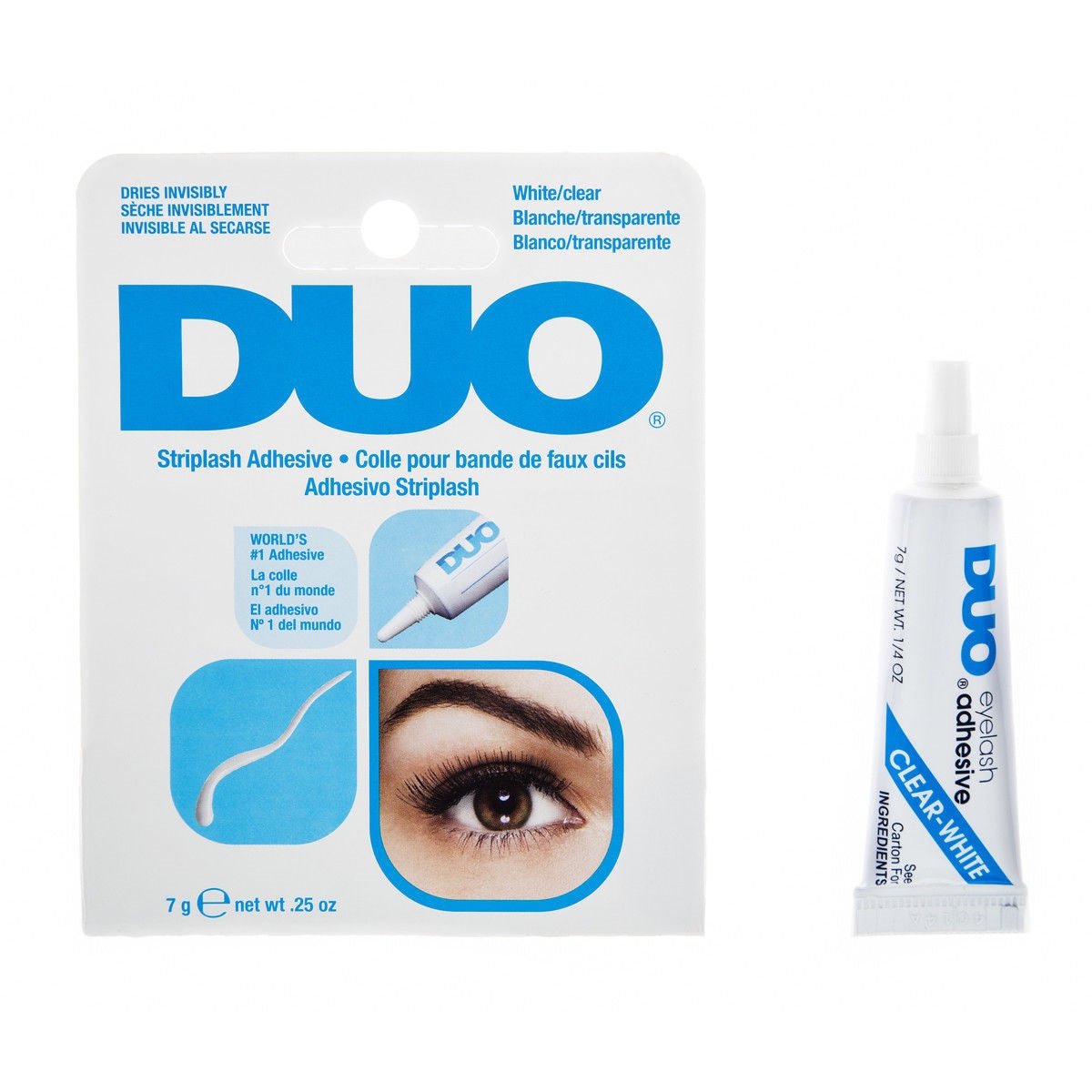DUO - 568034 : Striplash Adhesive White/Clear 6 PC - CosmeticholicDUODUO568034Tools & BrushesDUO - 568034 : Striplash Adhesive White/Clear 6 PC