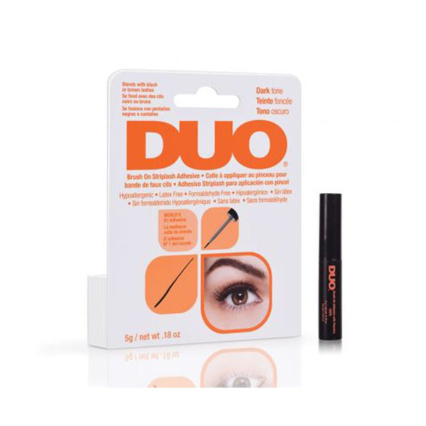 DUO - 56896 : Brush On Striplash Adhesive Dark Tone 6 PC - CosmeticholicDUODUO56896Tools & BrushesDUO - 56896 : Brush On Striplash Adhesive Dark Tone 6 PC