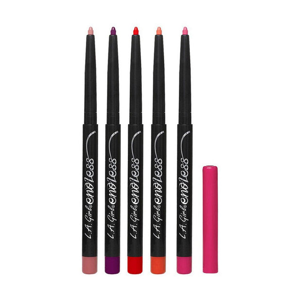 Endless Auto Lipliner 10 SHADES 3PC - CosmeticholicL.A. GirlLipsGP331 True RedLA Girl USA Endless Auto Lipliner Pencil GP331 - GP340, Cosmetic wholesale - Cosmeticholic