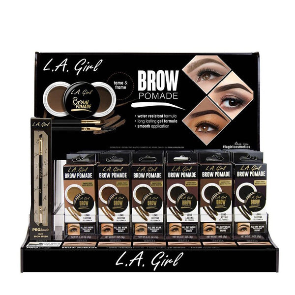 GCD271.1 Brow Pomade Display Set 63 PC - CosmeticholicL.A. GirlGCD271.1EyesGCD271.1 : L.A. Girl Brow Pomade Display Set Wholesale - Cosmeticholic