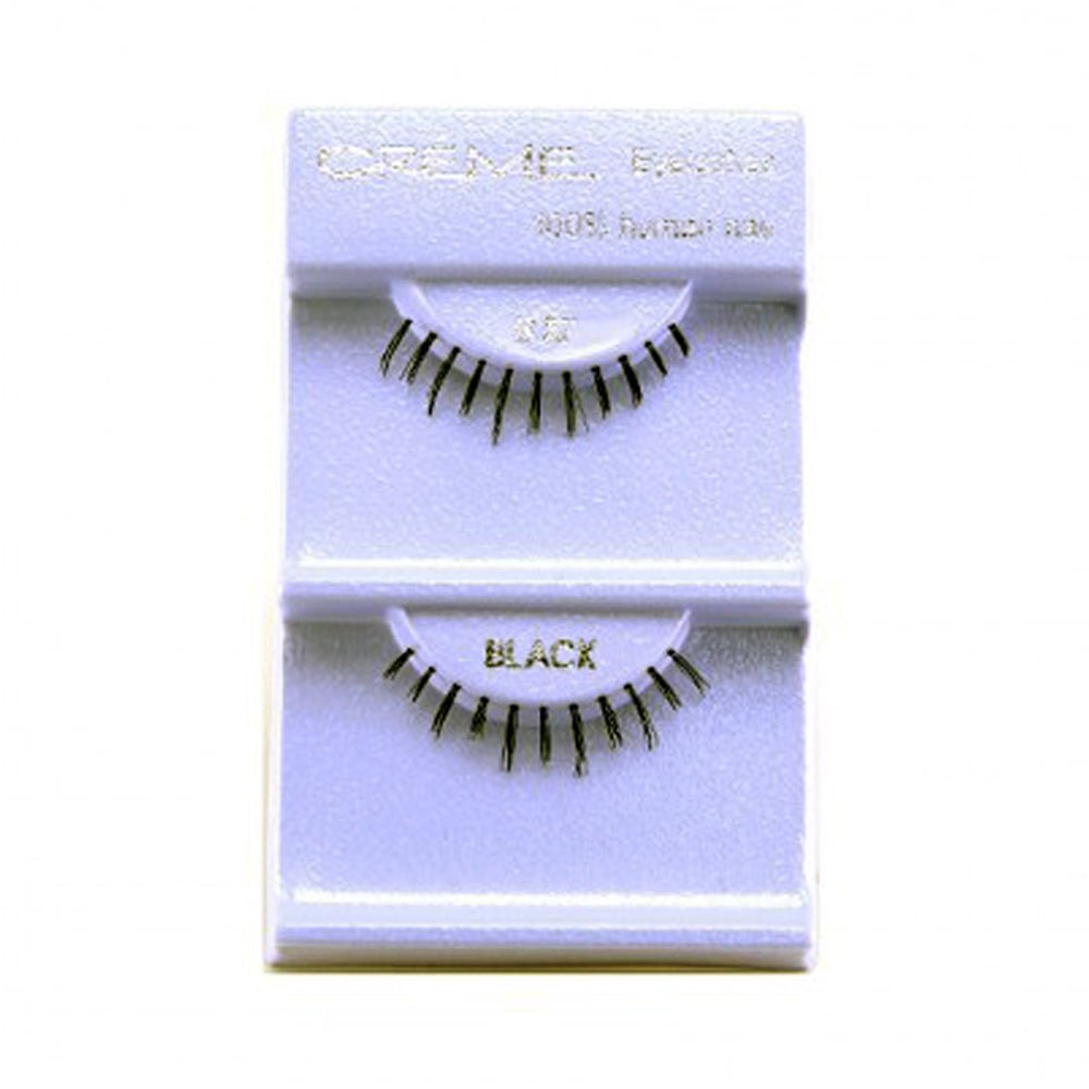 Human Hair Eyelashes 27 - 1DZ Pack - CosmeticholicThe Creme ShopEyesThe Creme Shop 100% Human Hair Eyelashes 27 Wholesale - Cosmeticholic
