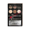 I Heart Makeup Brow Palette 3PC - CosmeticholicL.A. COLORSEyesC30355 Medium to DarkL.A. COLORS I heart makeup Eyebrow Palette C30355 Medium to Deep cosmetics wholesale price - cosmeticholic