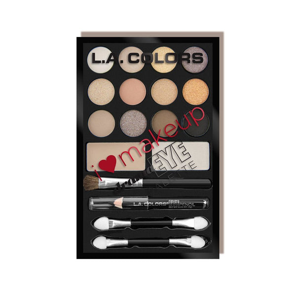 I Heart Makeup Eyeshadow Palette 4 SHADES - 3PC - CosmeticholicL.A. COLORSEyesC30356 DarlingL.A. COLORS I Heart Makeup Eyeshadow Palette C30356 Darling - Cosmetics Beauty Fashion Wholesale