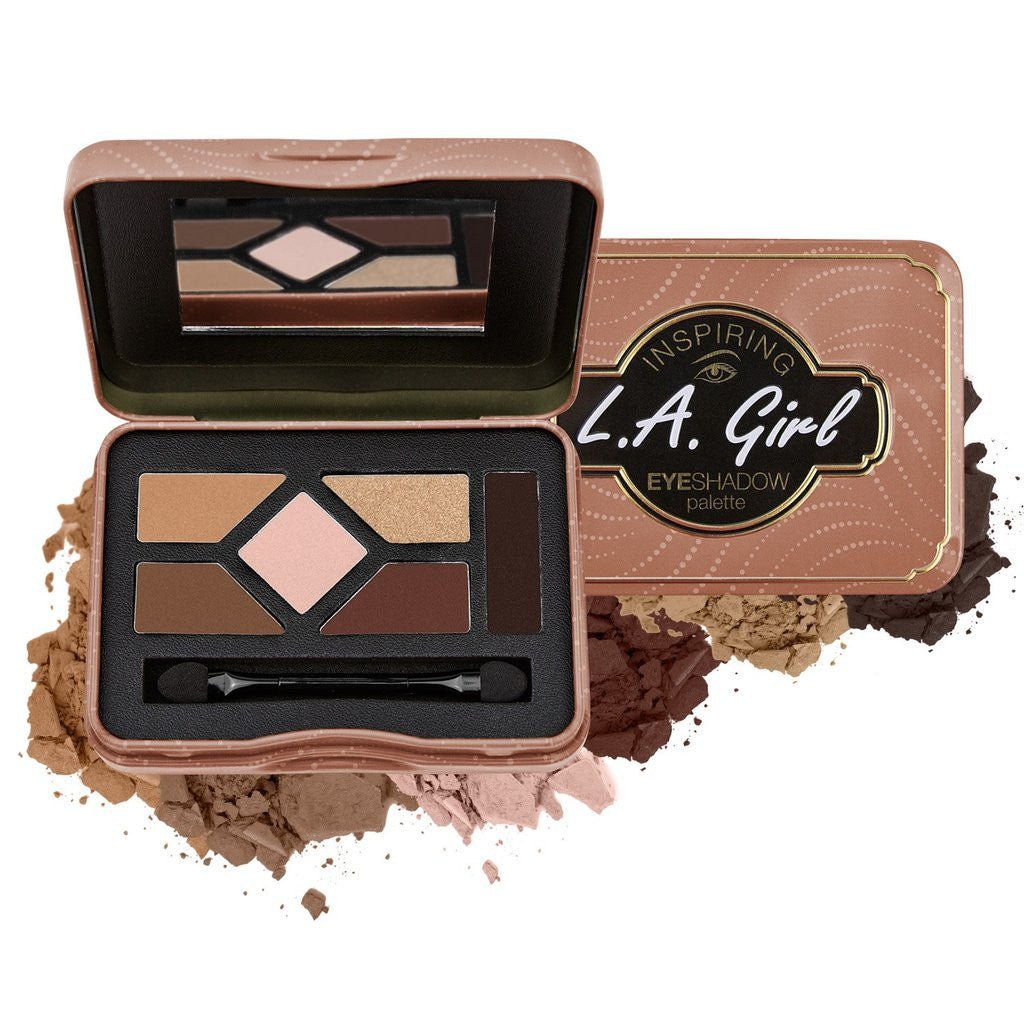 Inspiring Eyeshadow Palette 6 SHADES - 3PC - CosmeticholicL.A. GirlEyesGES335 Naturally BeautifulL.A. Girl Inspiring Eyeshadow Palette GES335 Naturally Beautiful wholesale cosmetic - Cosmeticholic