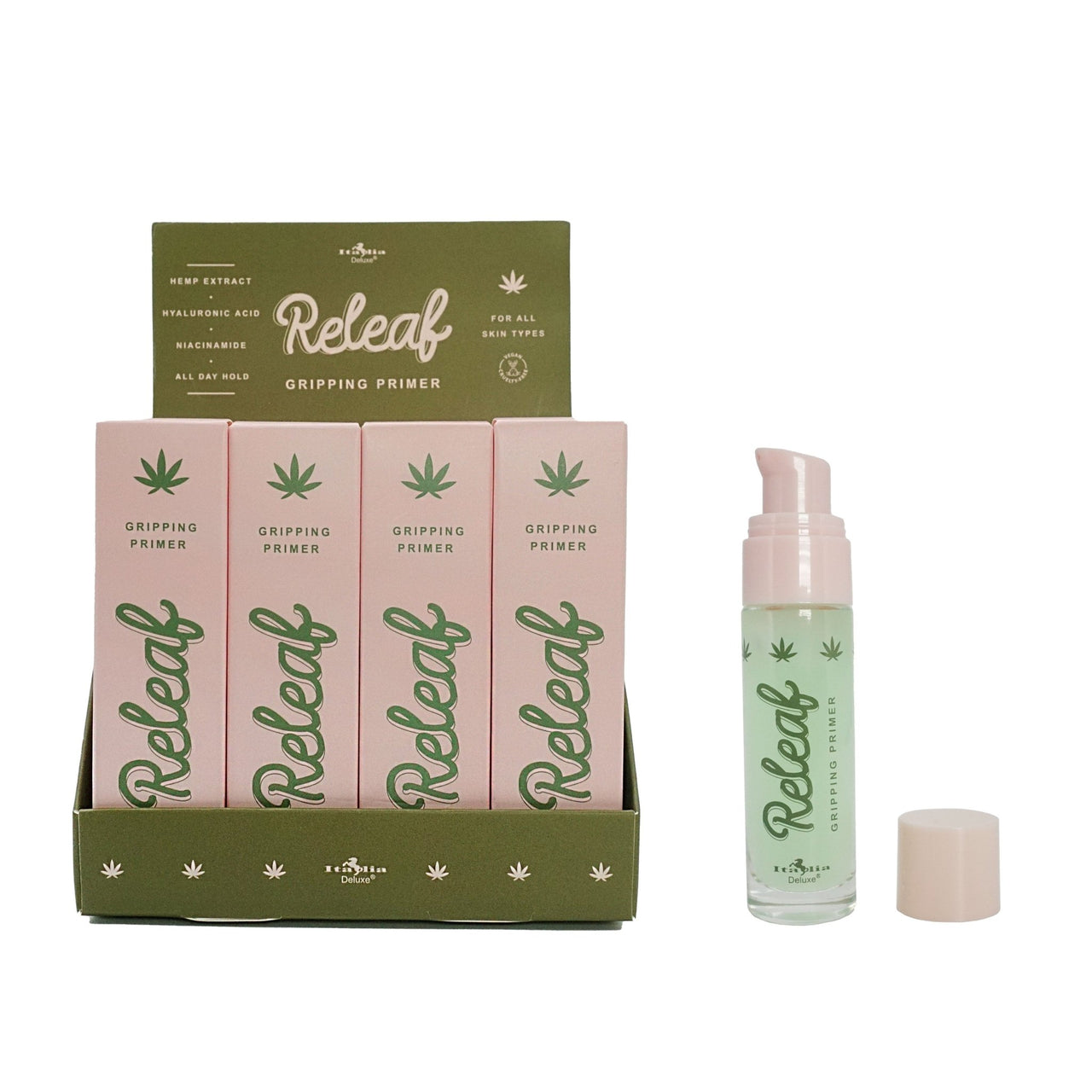 ITA - 108 Releaf Gripping Primer : 1 DZ - CosmeticholicItalia DeluxeITA108FaceITA - 108 Releaf Gripping Primer : 1 DZ