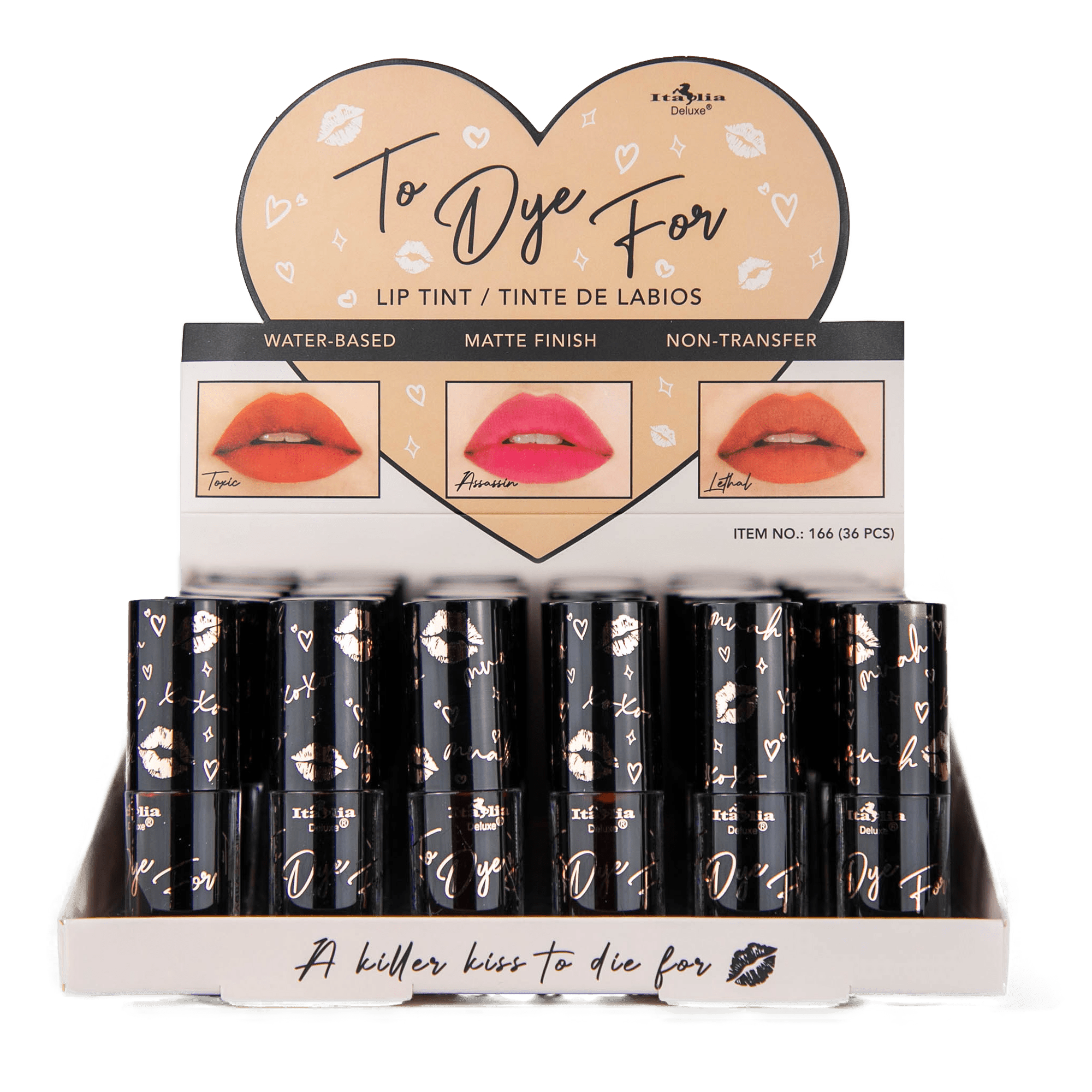 ABYSS TAENIA アビス タエニア リップラップ ITA-166 'To Dye For' Lip Tint : 3 DZ – Cosmeticholic