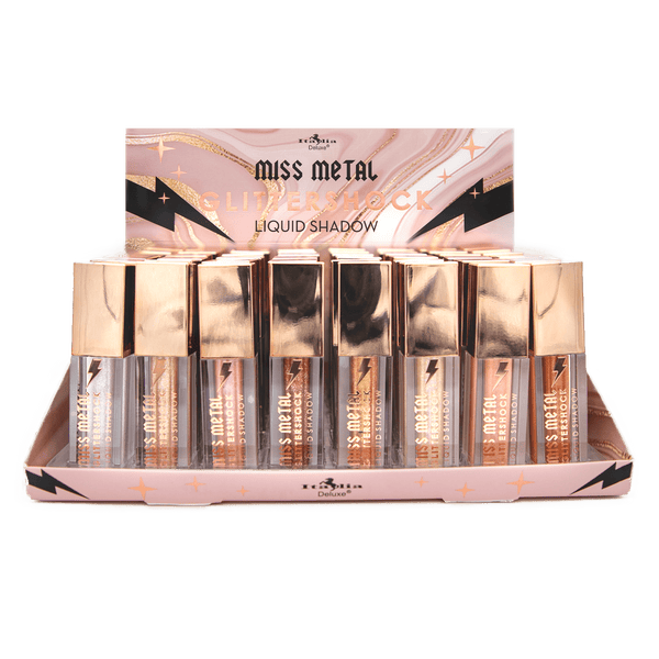ITA - 2108B Miss Metal Glittershock Liquid Shadow : 4DZ - CosmeticholicItalia DeluxeITA2108BEyesITA - 2108B Miss Metal Glittershock Liquid Shadow : 4DZ
