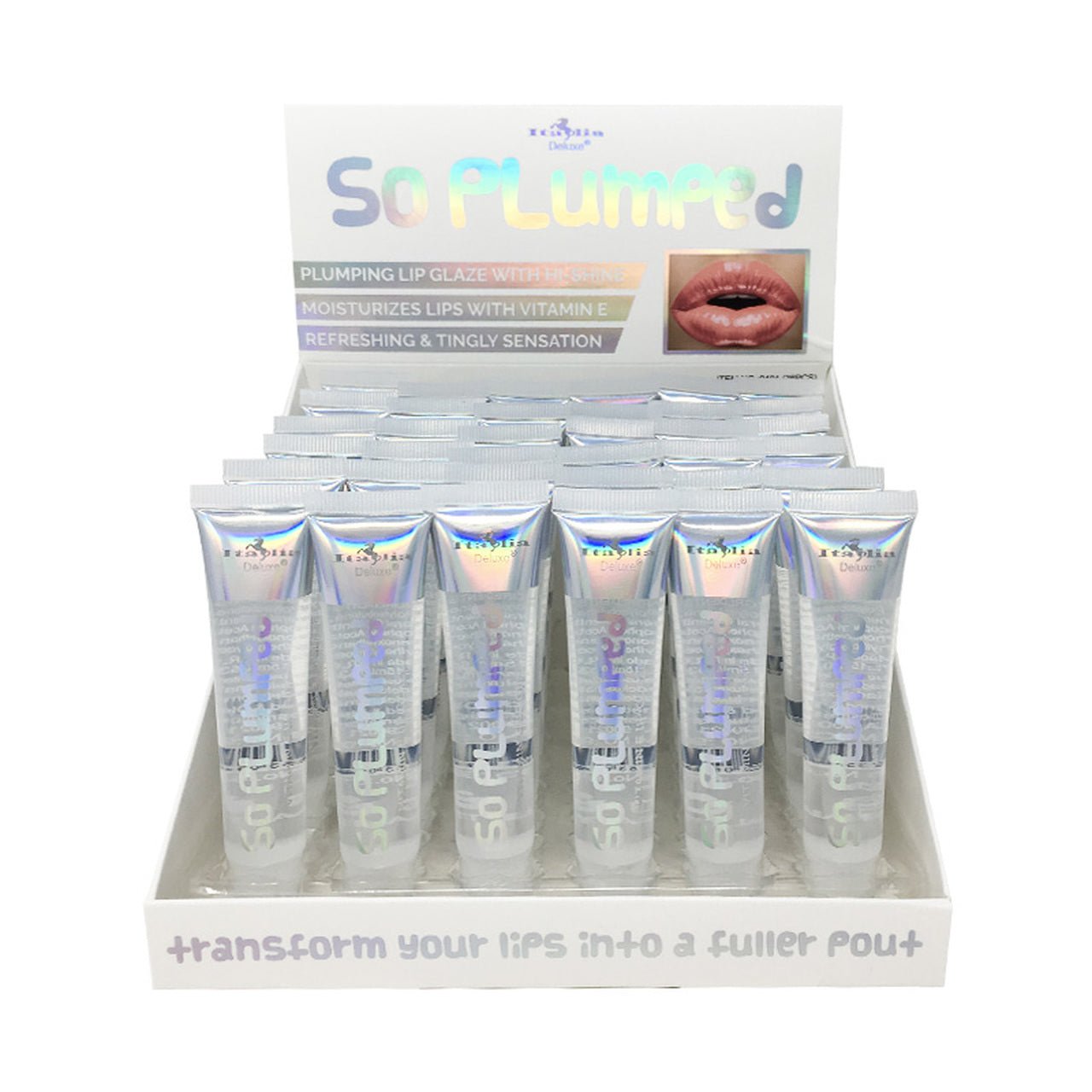ITA - 9401 : So Plumped Lip Glaze 3 DZ - CosmeticholicItalia DeluxeITA9401LipsITA - 9401 : So Plumped Lip Glaze 3 DZ