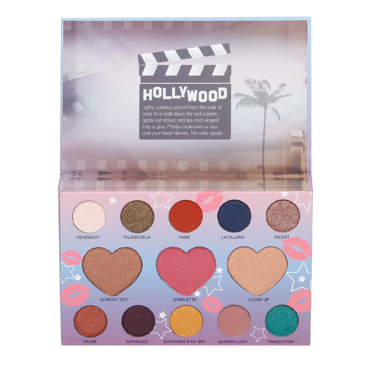 ITA2013 - 1 : LA Beauty Palette - Pretty Famous (Hollywood ) 6 PC - CosmeticholicItalia DeluxeFaceITA2013 - 1 : LA Beauty Palette - Pretty Famous (Hollywood ) 6 PC