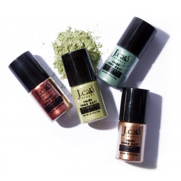 JC - SP : Shimmery Powder 6 PC - CosmeticholicJ CatEyesSP101 Floral WhiteJC - SP : Shimmery Powder 6 PC