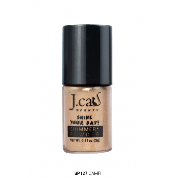 JC - SP : Shimmery Powder 6 PC - CosmeticholicJ CatEyesSP127 CamelJC - SP : Shimmery Powder 6 PC