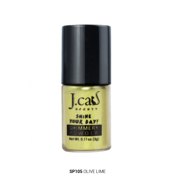 JC - SP : Shimmery Powder 6 PC - CosmeticholicJ CatFaceSP105 Olive LimeJC - SP : Shimmery Powder 6 PC