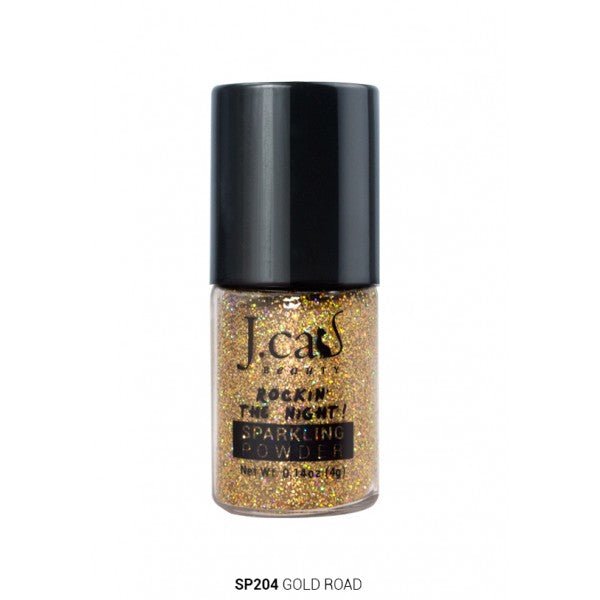 JC - SP : Sparkling Powder 6 PC - CosmeticholicJ CatEyesSP204 Gold RoadJC - SP : Sparkling Powder 6 PC