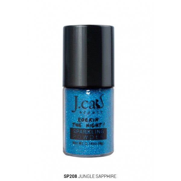JC - SP : Sparkling Powder 6 PC - CosmeticholicJ CatEyesSP208 Jungle SapphireJC - SP : Sparkling Powder 6 PC