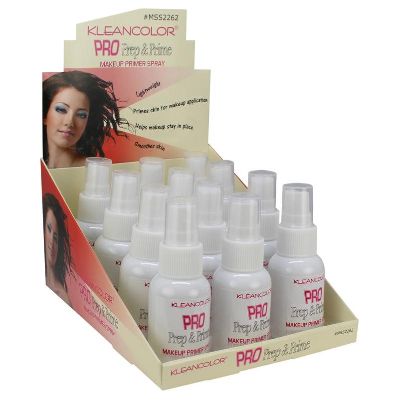 KC - MSS2262: Pro Prep & Prime Makeup Primer Spray 1 DZ - CosmeticholicKleancolorFaceMSS2262: Kleancolor Pro Prep & Prime Makeup Primer Spray - Cosmeticholic