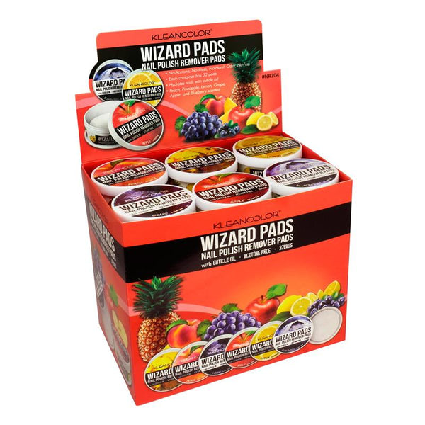 KC - NR204 : Wizard Pads - Nail Polish Remover Pads 3 DZ - CosmeticholicKleancolorKCNR204NailsKC - NR204 : Wizard Pads - Nail Polish Remover Pads 3 DZ