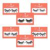 KR - 25MM 3D FAUX MINK LASHES : 6 PAIRS - CosmeticholickaraEyesM1KR - 25MM 3D FAUX MINK LASHES : 6 PAIRS