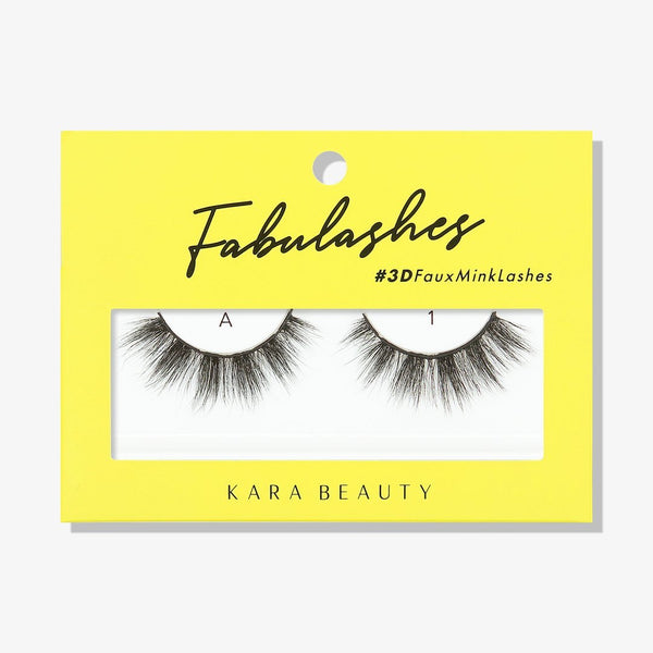 KR - A01~A10 : 3D Faux Mink Lashes 1 DZ - CosmeticholickaraKR01EyesA01KR - A01~A10 : 3D Faux Mink Lashes 1 DZ