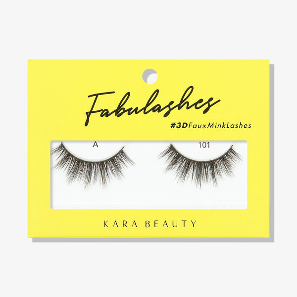 KR - A101~114 : 3D Faux Mink Lashes 1 DZ - CosmeticholickaraKR101EyesA101KR - A101~114 : 3D Faux Mink Lashes 1 DZ