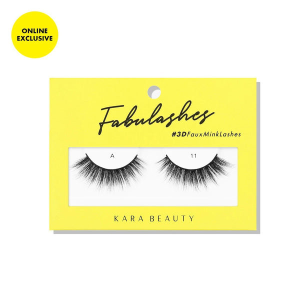 KR - A11~A17 : 3D Faux Mink Lashes 1 DZ - CosmeticholickaraKRA11EyesA11KR - A11~A17 : 3D Faux Mink Lashes 1 DZ