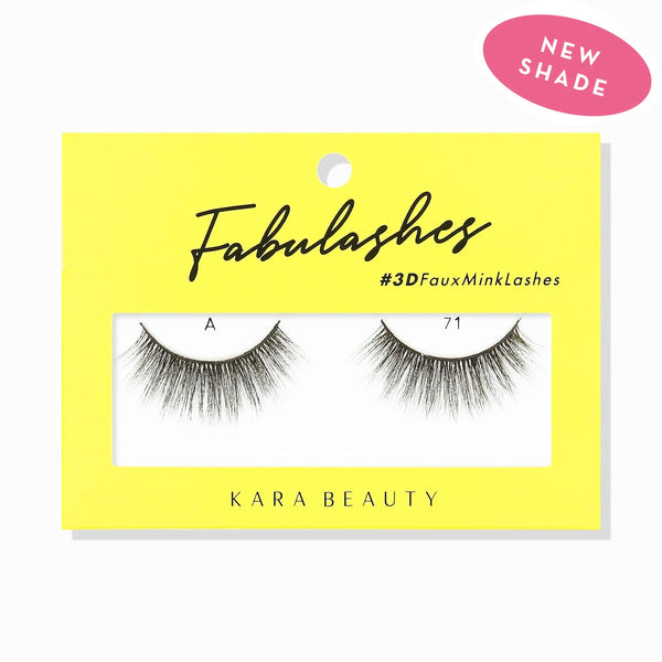 KR - A61~A71 : 3D Faux Mink Lashes 1 DZ - CosmeticholickaraKRA71EyesA71KR - A61~A71 : 3D Faux Mink Lashes 1 DZ