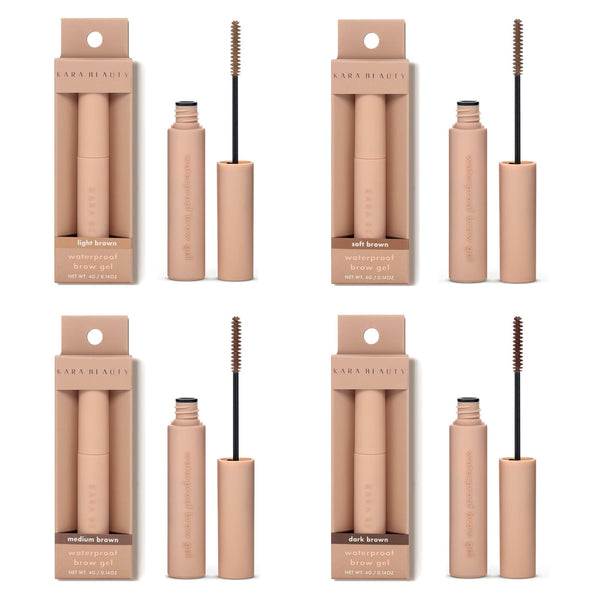KR - BGW04 Waterproof Brow Gel - 4 Shades : 3 PC - CosmeticholickaraBGW04LEyesLight BrownKR - BGW04 Waterproof Brow Gel - 4 Shades : 3 PC